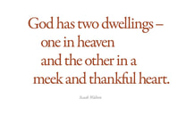 Fibro has made me Thankful